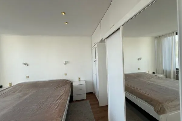 Schlafzimmer Ferienwohnung im Haus Strandstr.22 Hoja App. 63/ TG Platz Nr. 105  obere Ebene