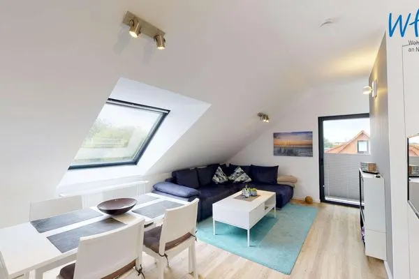 Wohnzimmer Seaside Ferienwohnung 6