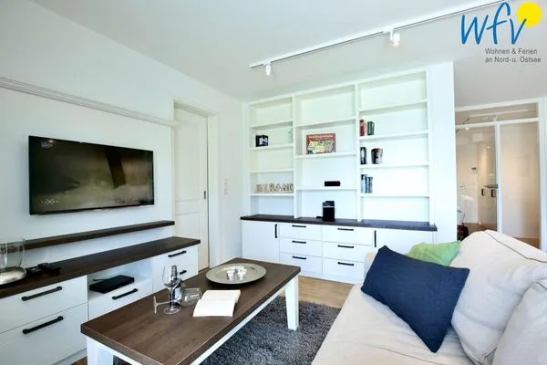 Wohnzimmer Villa Drees Ferienwohnung 8