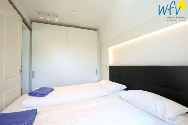 Schlafzimmer Villa Drees Ferienwohnung 8