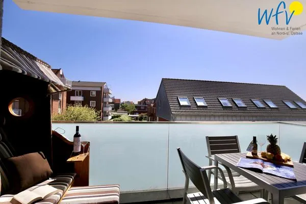 Balkon Villa Drees Ferienwohnung 8