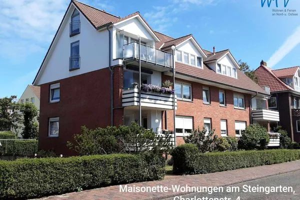 Außenansicht Wohnungen 3 + 4 Maisonette-Wohnungen am Steingarten Ferienwohnung 4