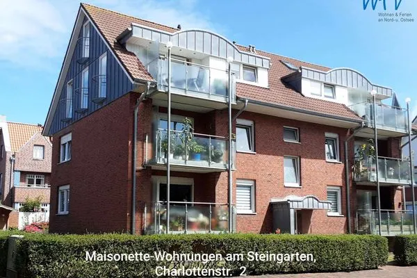 Außenansicht Wohnungen 1 + 2 Maisonette-Wohnungen am Steingarten Ferienwohnung 4