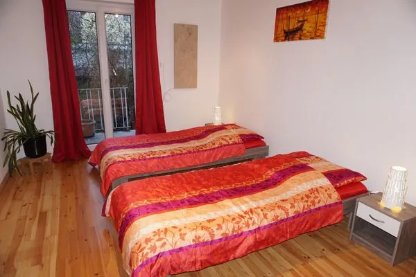 Schlafzimmer  Ferienwohnung "Burgmair"