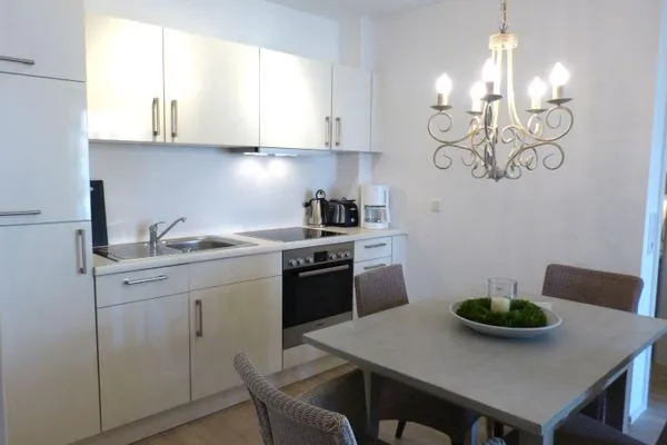 Küchenbereich Strand Residenz Wohnung 8 in Wittdün auf Amrum Strand Residenz Ferienwohnung *Strand Residenz 8*