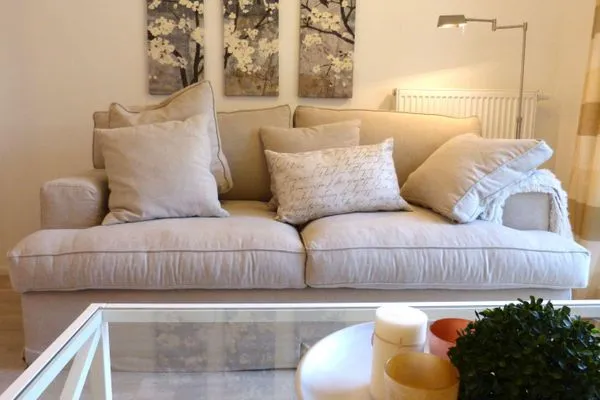 Wohnbereich der Strand Residenz Wohnung 8 in Wittdün auf Amrum Strand Residenz Ferienwohnung *Strand Residenz 8*