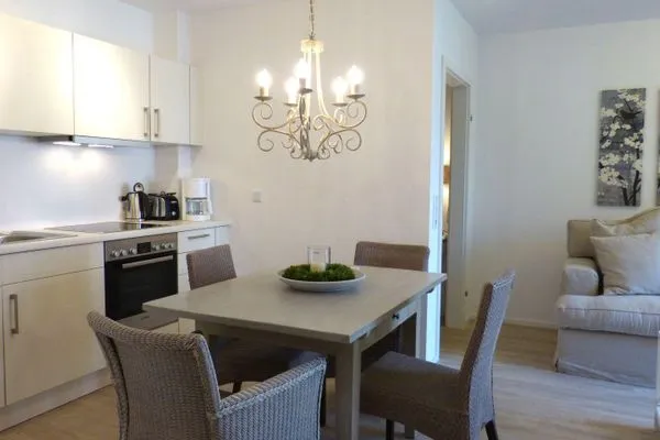 Küchenbereich der Strand Residenz Wohnung 8 in Wittdün auf Amrum Strand Residenz Ferienwohnung *Strand Residenz 8*