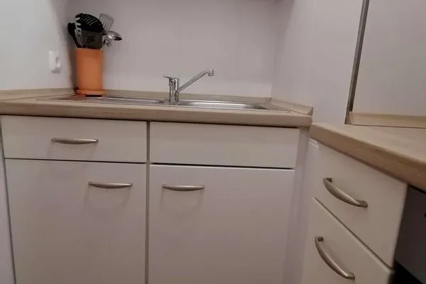 Küche / Küchenzeile Haus Reedestraße 25-27 Ferienwohnung Borkum-Liebe