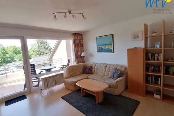 Wohnzimmer Haus Reedestraße 25-27 Ferienwohnung Borkum-Liebe