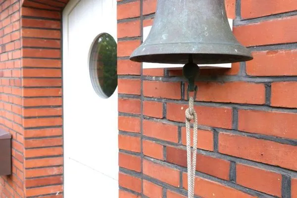 Eingangstür des Ferienhaus Koggenhüs in Norddorf auf Amrum  Ferienhaus *Koggenhüs*