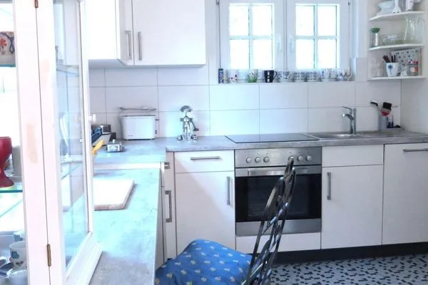 Küchentresen im Ferienhaus Koggenhüs in Norddorf auf Amrum  Ferienhaus *Koggenhüs*