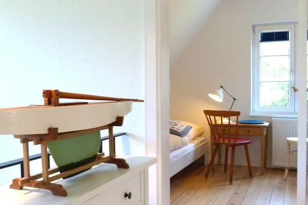 Dekodideboard mit Schiff im Ferienhaus Koggenhüs in Norddorf auf Amrum  Ferienhaus *Koggenhüs*