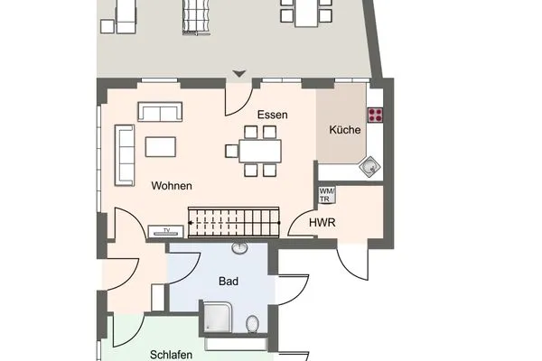 Dünenkate Dünenkate SPO Dorf - Grundriss