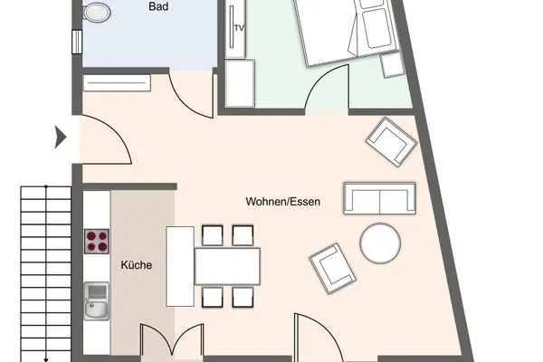 Anders & Meer ANDERS & MEER App. Weite SPO Dorf - Grundriss