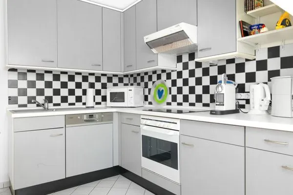 Küche / Küchenzeile Landhaus am Meer Kleine Krabbe