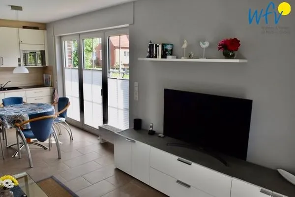 Wohnzimmer Juist Zauber - Haus 2 Ferienwohnung Jansen