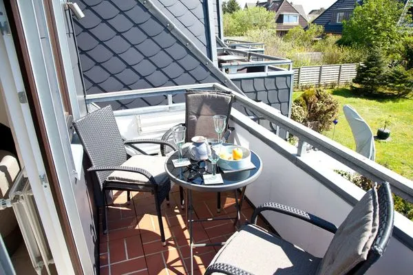 Balkon  Domizil Strandläufer