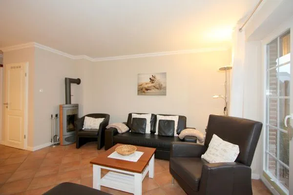 Wohnzimmer  Ferienhaus Gartenweg