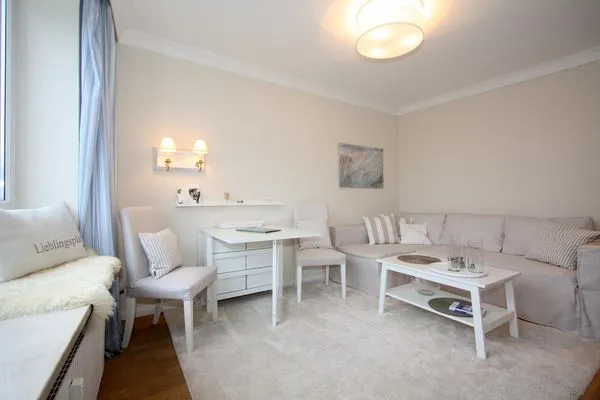 Wohnzimmer  Appartement Syltbrise