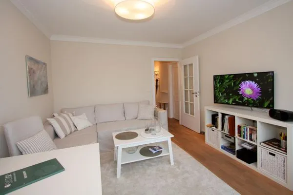 Wohnzimmer  Appartement Syltbrise