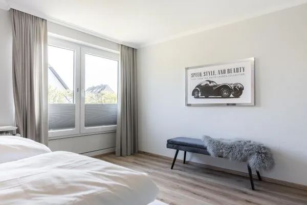 Schlafzimmer  Haus Weissenburg Whg. EG Ost