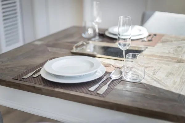 Wohnzimmer  Haus Weissenburg Whg. Garten West