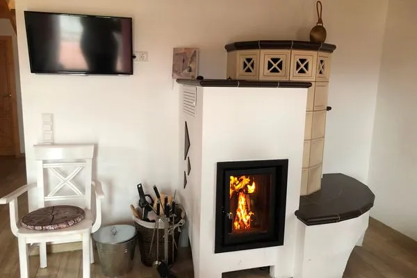 Kamin-/Ofen Feriendorf Via Claudia Haus 65 Casa Bavaria