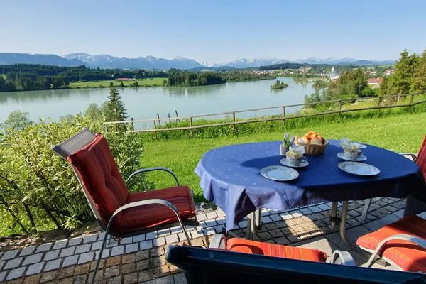 Landschaft Feriendorf Hochbergle Haus 39