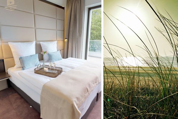 Luxus Penthouse in bester Lage von Timmendorfer Strand mit Balkon und Sauna