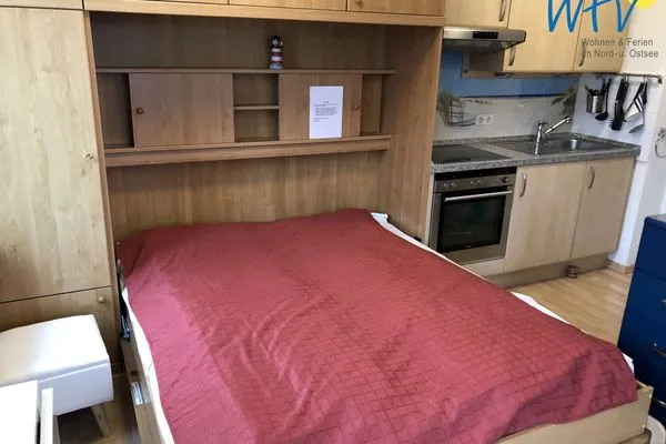 Schlafzimmer Haus Solaris Ferienwohnung Lüttje Koje