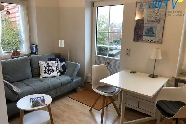 Wohnzimmer Haus Solaris Ferienwohnung Lüttje Koje