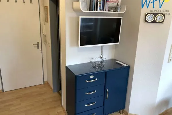 Wohnzimmer Haus Solaris Ferienwohnung Lüttje Koje