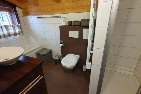 Badezimmer Feriendorf Via Claudia Haus 65 Casa Bavaria