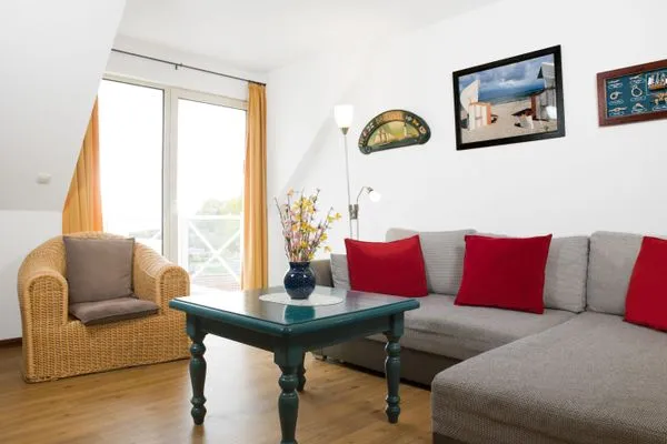 Living room Residenz am Yachthafen Möwenblick