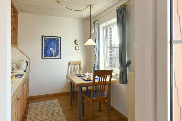 Küche und Essbereich Juist Zauber - Haus 1 Ferienwohnung Fries