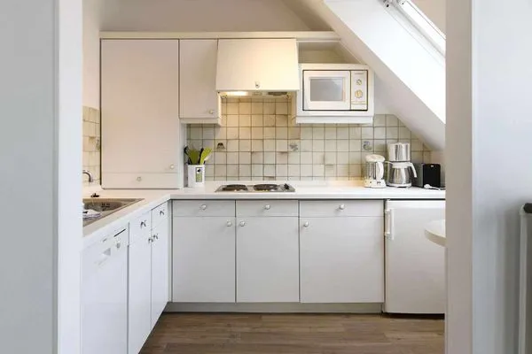 Küche / Küchenzeile Juist Zauber - Haus 3 Ferienwohnung Christina