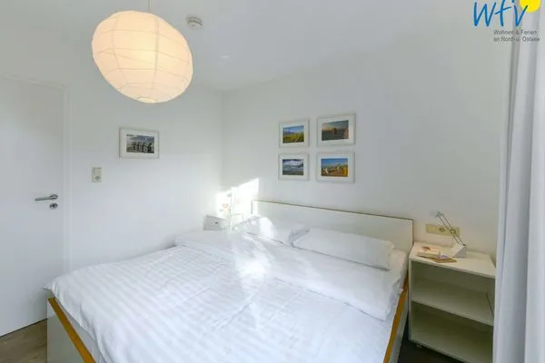 Schlafzimmer Juist Zauber - Haus 3 Ferienwohnung Christina