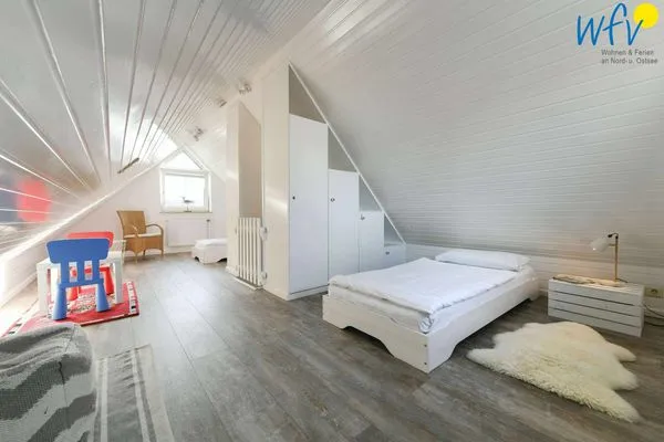 Schlafzimmer Juist Zauber - Haus 3 Ferienwohnung Christina