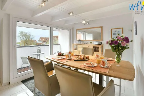 Essbereich Haus Wilhelmstraße 14 Ferienwohnung 1