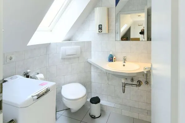 Badezimmer Haus Wilhelmstraße 14 Ferienwohnung 1