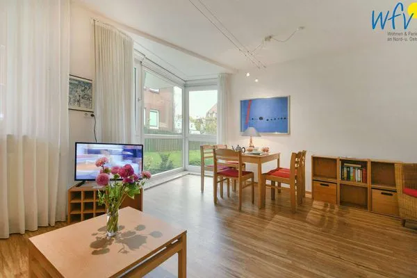 Wohnzimmer Ferienhaus Seute Deern Ferienwohnung Ankerspill