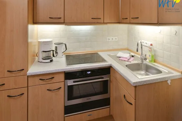 Küche / Küchenzeile Ferienhaus Seute Deern Ferienwohnung Ankerspill