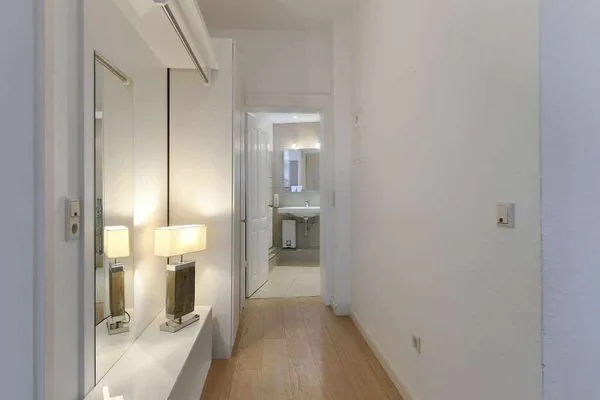 Flur Logirhaus Doyen Ferienwohnung Robbenplate