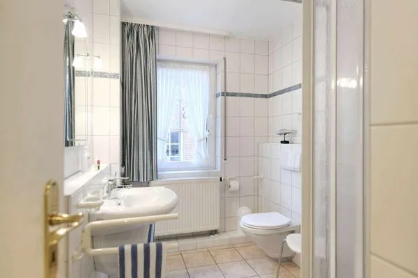 Badezimmer Luv und Lee Ferienwohnung Westerhever