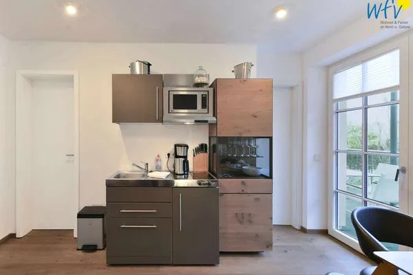 Küche / Küchenzeile Haus Nordland Ferienwohnung Dünenblick