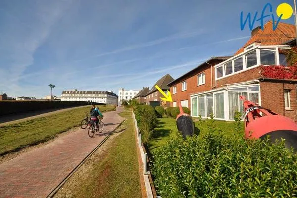 Hauptansicht Haus Groote Blüse Ferienwohnung 1