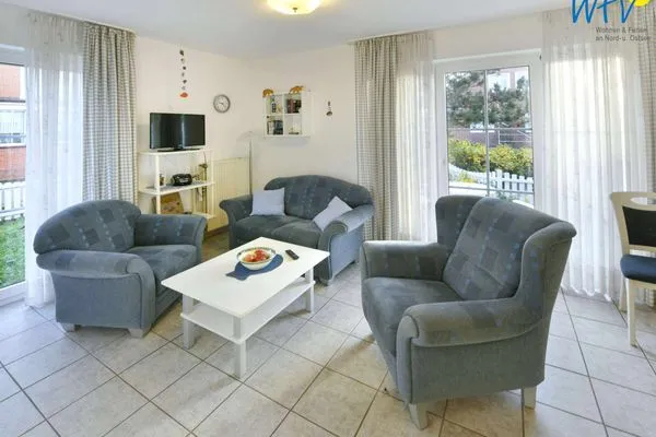 Wohnzimmer Juist Zauber - Haus 1 Ferienwohnung Rüping