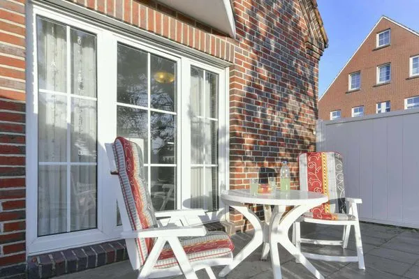 Terrasse Juist Zauber - Haus 1 Ferienwohnung Rüping