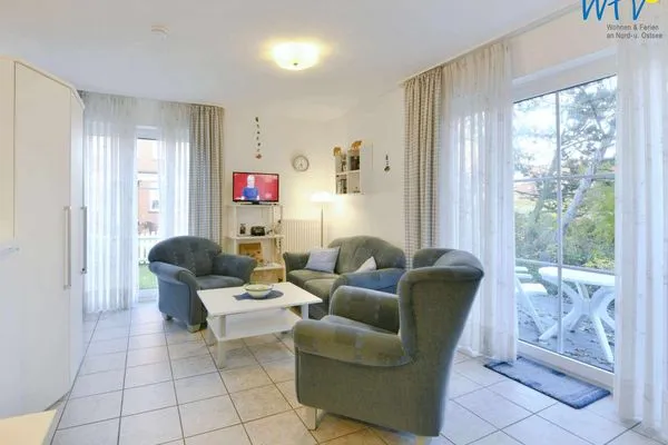 Wohnzimmer Juist Zauber - Haus 1 Ferienwohnung Rüping