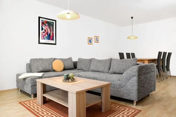 Living room Residenz am Yachthafen Windspiel